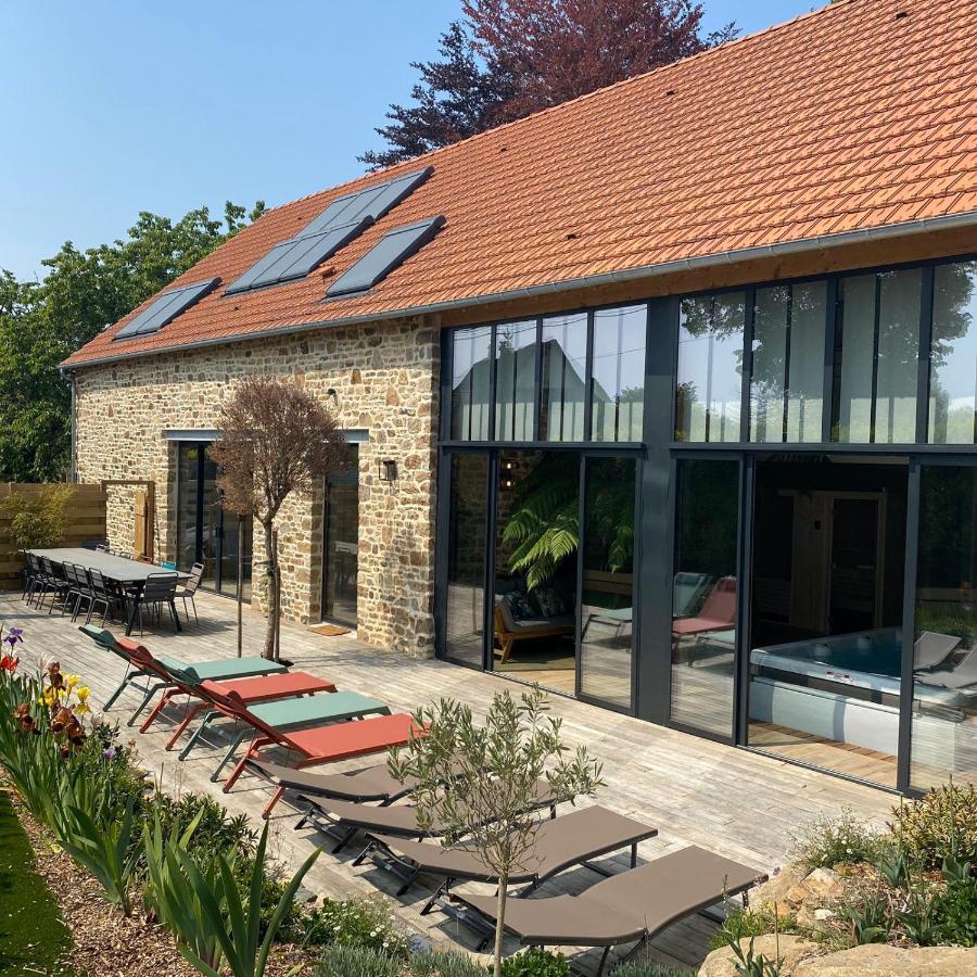 La Grange De Tissey Grand Gite Avec Spa Et Sauna Dragey المظهر الخارجي الصورة